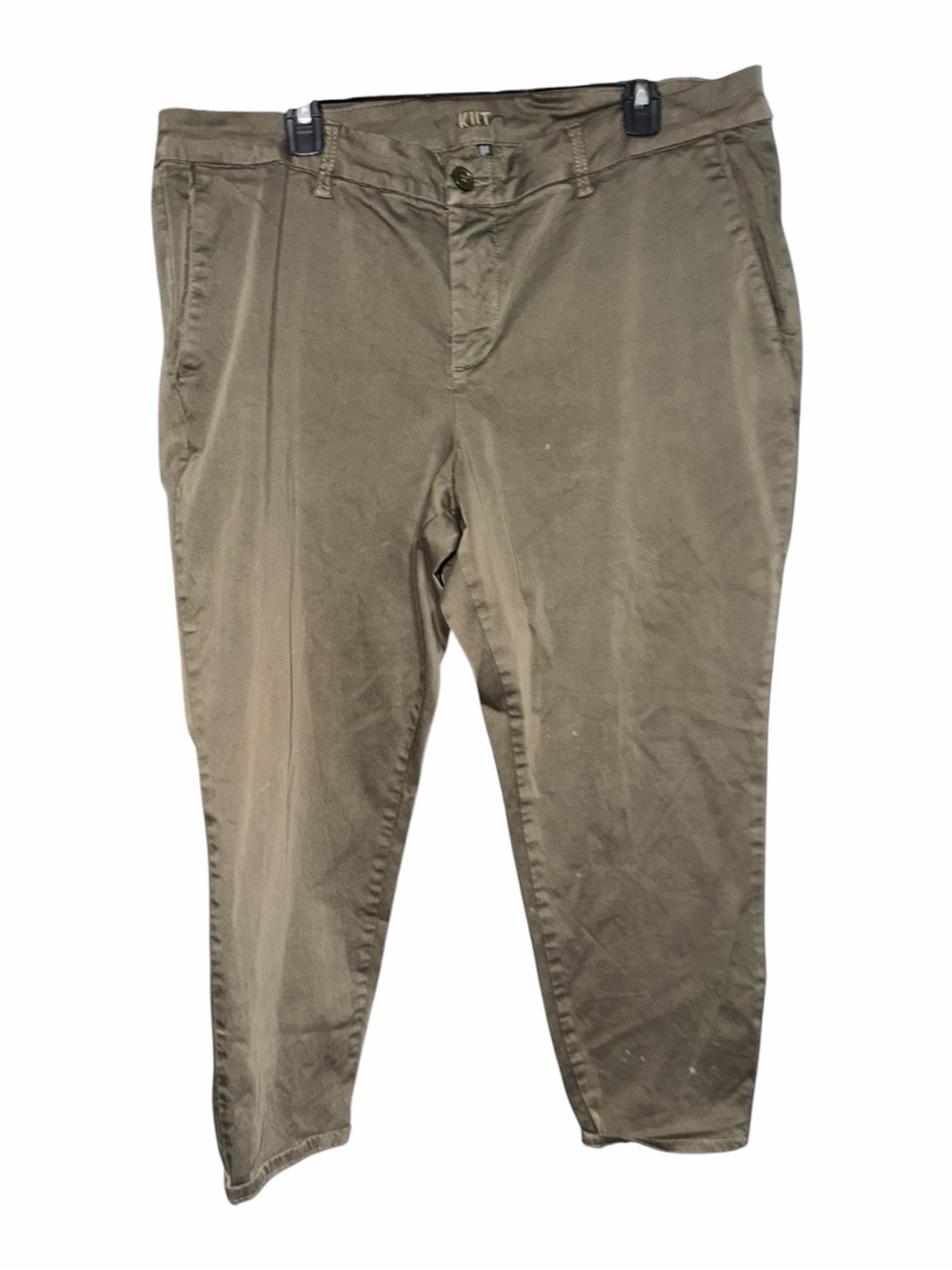 Kut from the Kloth Olive Green Women's Chinos